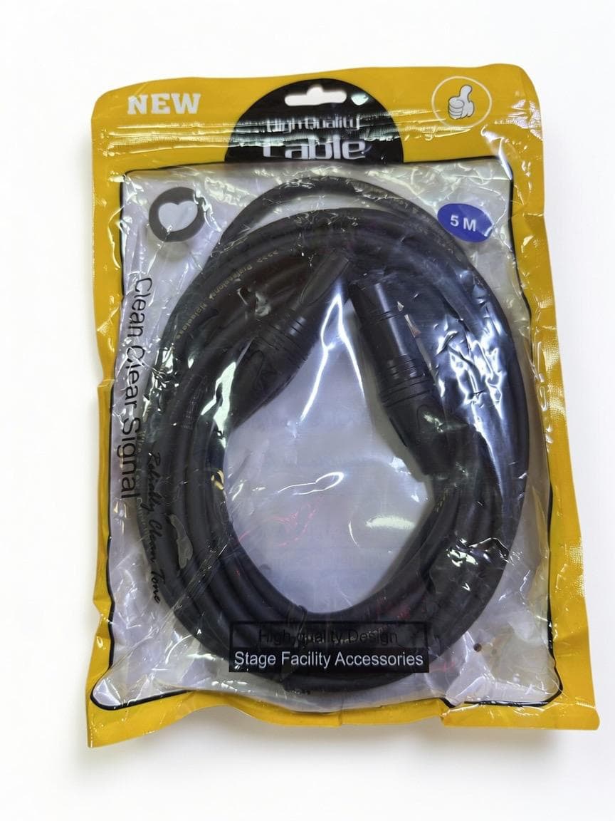Cablu XLR-XLR 5M – High Quality Cable